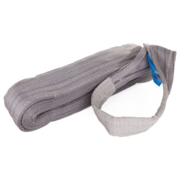 Chinga ridicare cu urechi 4T, 5m, gri, latime 120mm