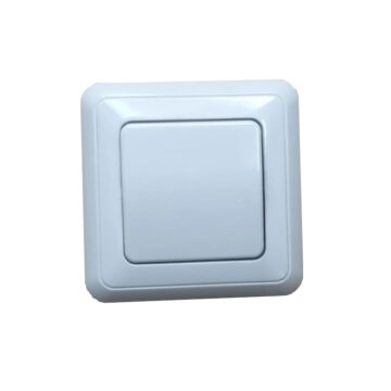 Buton cu revenire 1pol, 1 cale, 230V, 80x80x30mm
